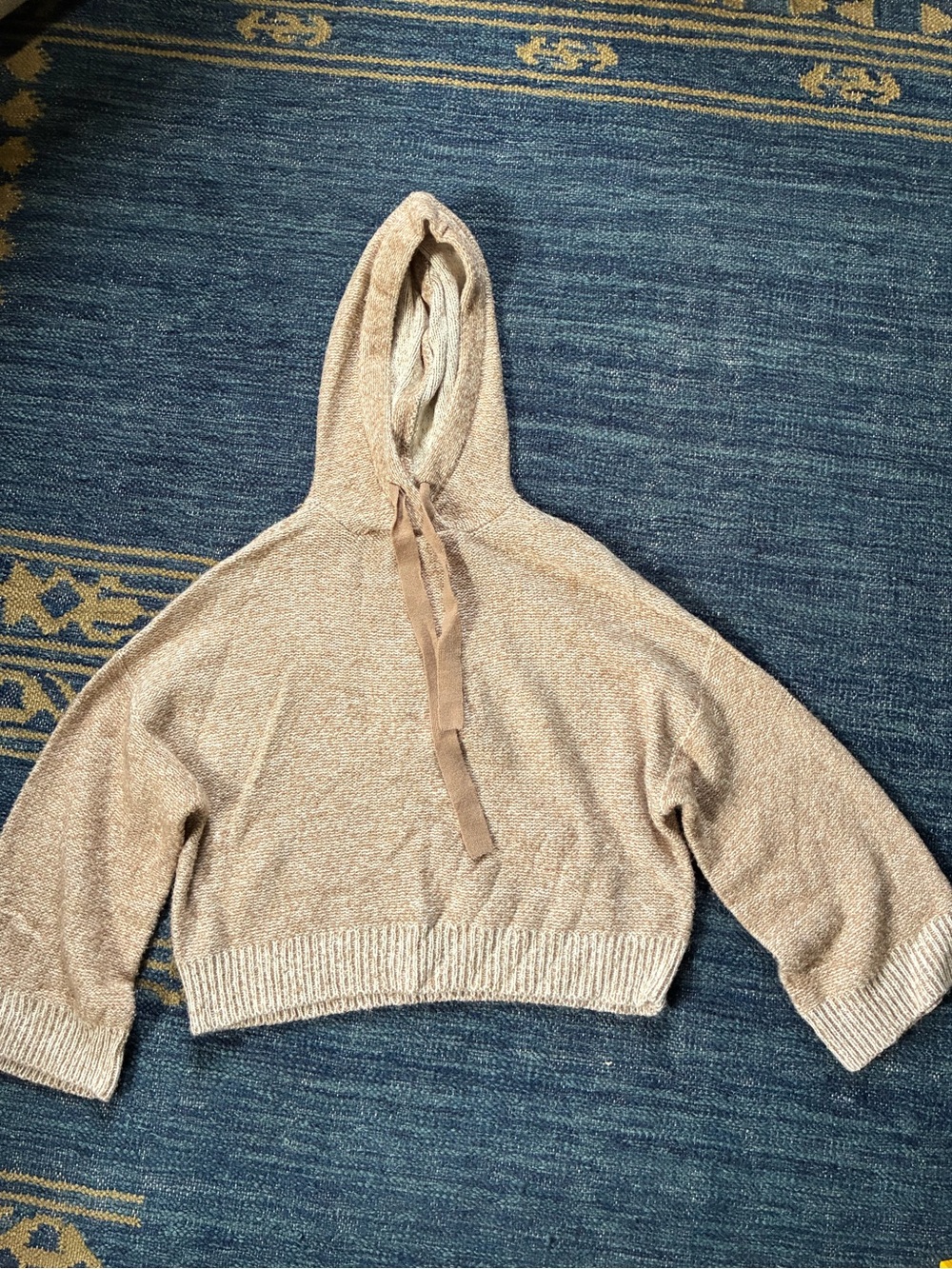 Cozy Hooded Cropped Sweater